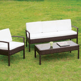 Makenna 4 Pc. Patio Seating Set Model Cm-Os2119-Chair By Furniture Of America